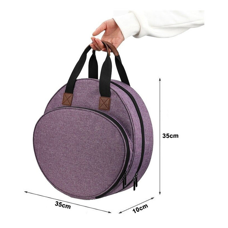 Bolso Porta Bordados Hilos Y Accesorios Viaje - Grande