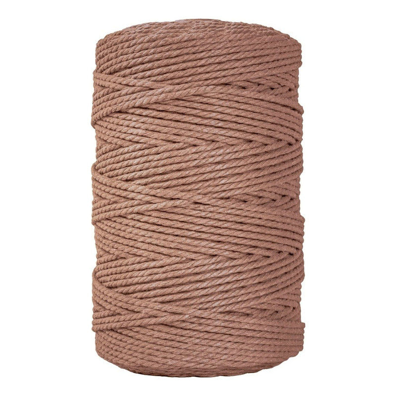 Cordón Algodón Torcido 3mm 200 Metros Para Macrame - Baúl de Ayün