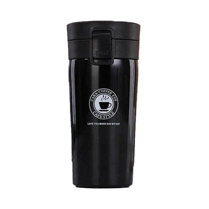 Vaso Termico Mug Para Café / Té 380 Ml Acero Inoxidable