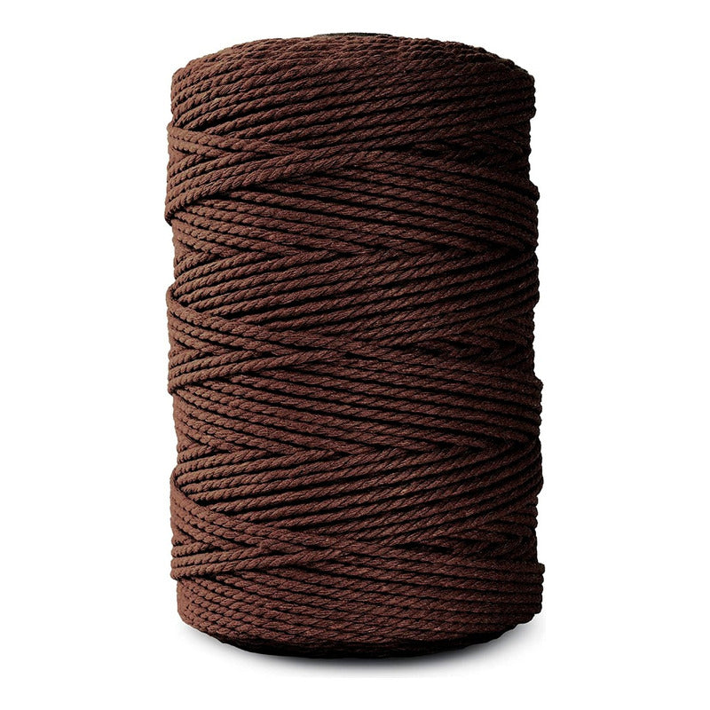 Cordón Algodón Torcido 3mm 200 Metros Para Macrame - Baúl de Ayün