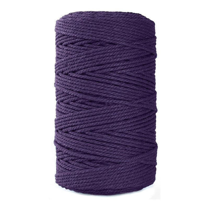 Cordón Algodón Torcido 3mm 200 Metros Para Macrame - Baúl de Ayün