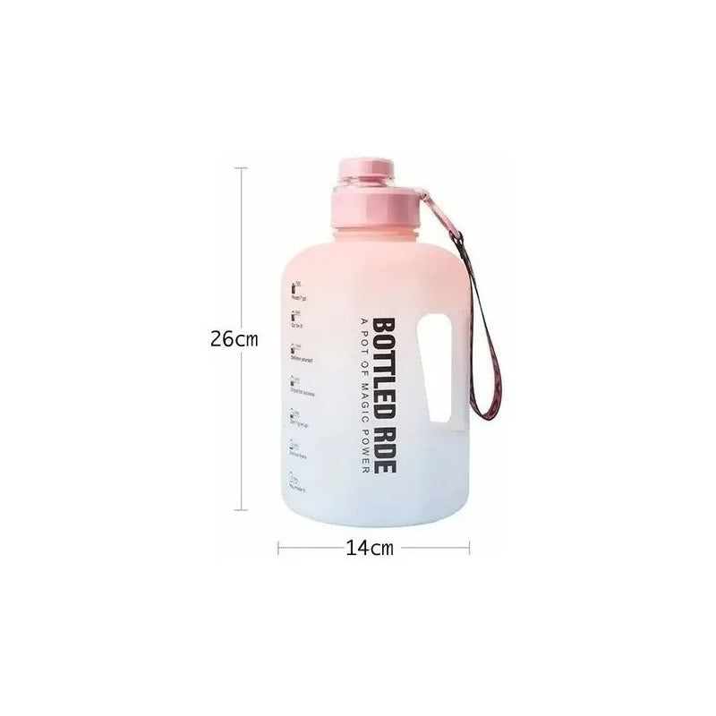 Botella Deportiva De 2.2 Litros Libre De Bpa 2200ml Agua - Baúl de Ayün