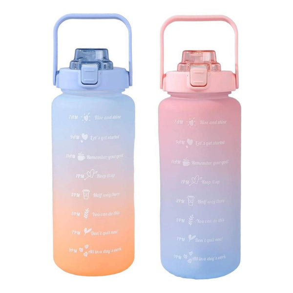 Pack De 2 Botellas De 2000 Ml Motivacionales 2 Litros - Baúl de Ayün