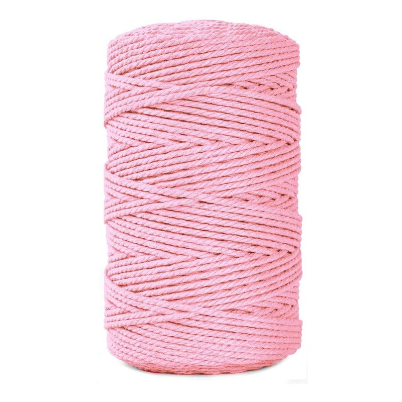 Cordón Algodón Torcido 3mm 200 Metros Para Macrame - Baúl de Ayün