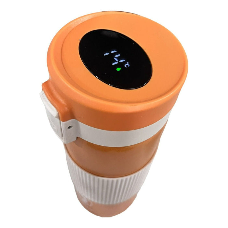 Vaso Termico Mug Inteligente 500ml Con Termometro Digital
