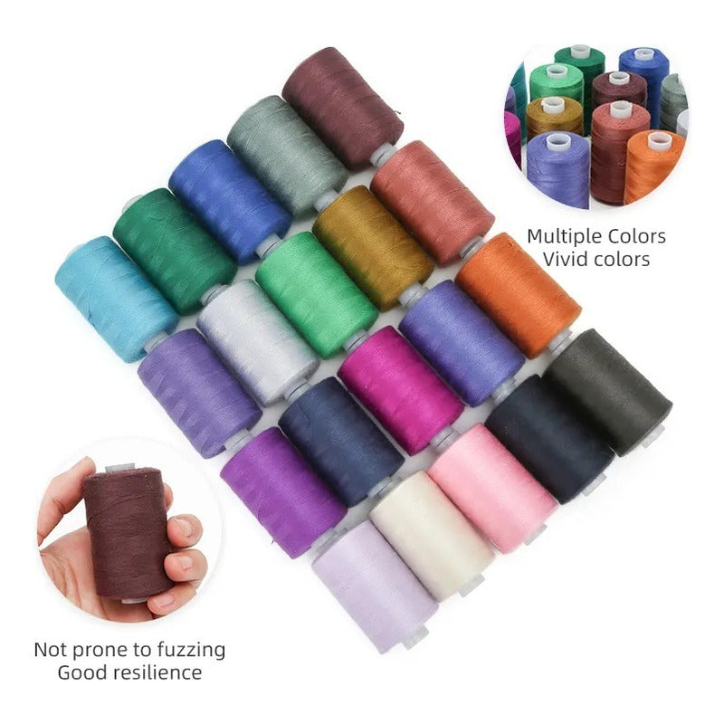 Set De 42 Hilos De Colores Para Coser Costura Manualidades - Baúl de Ayün