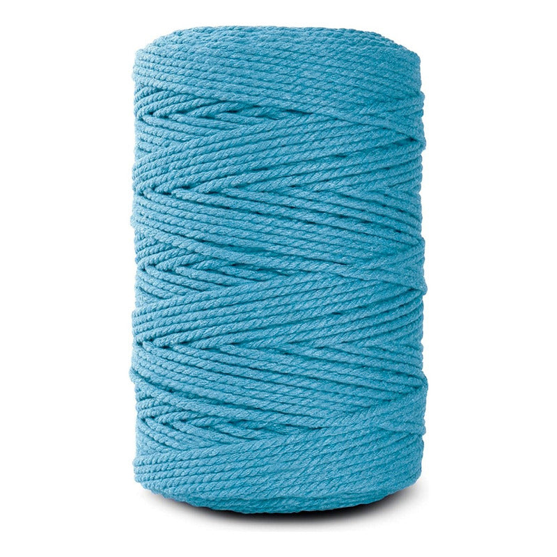 Cordón Algodón Torcido 3mm 200 Metros Para Macrame - Baúl de Ayün