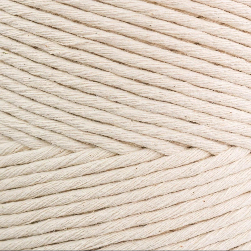 Cordón Peinado Macrame 3mm 200 Metros Crudo - Baúl de Ayün