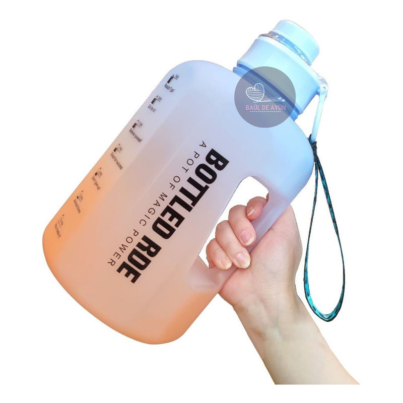 Botella Deportiva De 2.2 Litros Libre De Bpa 2200ml Agua - Baúl de Ayün