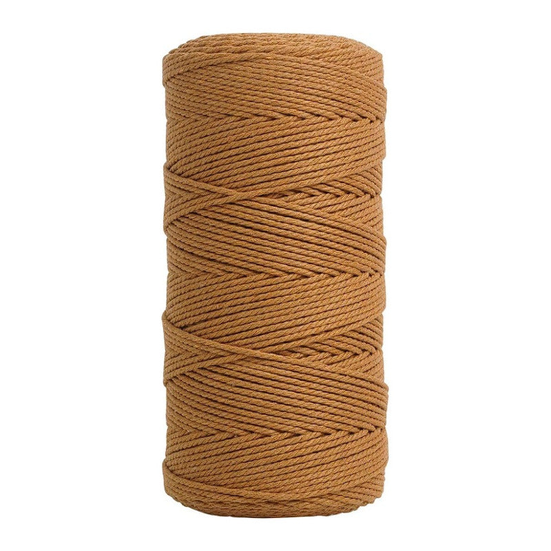 Cordón Algodón Torcido 2mm 200 Metros Para Macrame - Baúl de Ayün