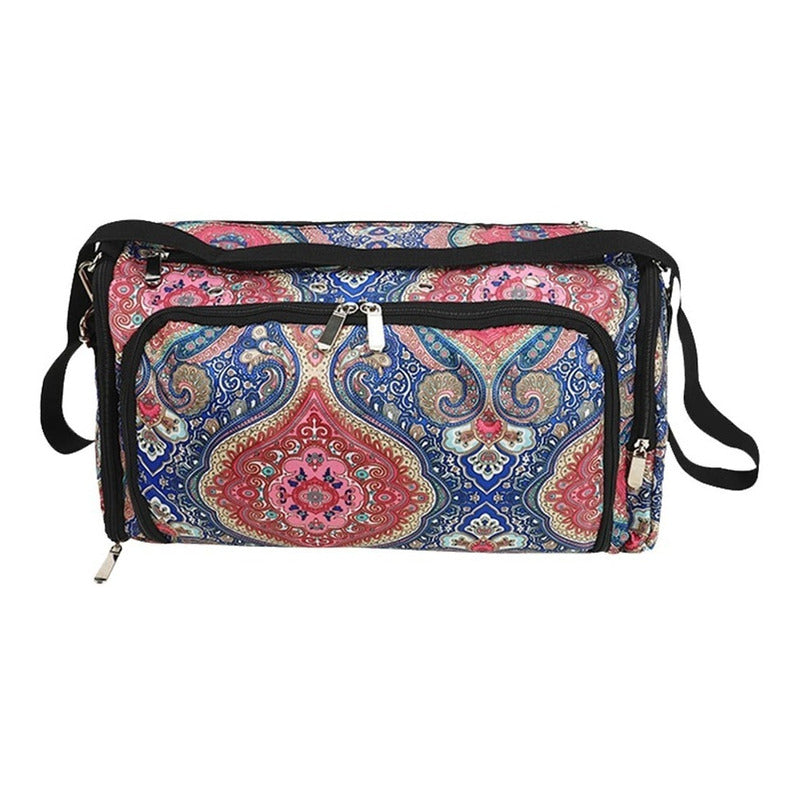 Bolso Porta Tejido Lanas Palillos Y Crochet - Grande - Baúl de Ayün