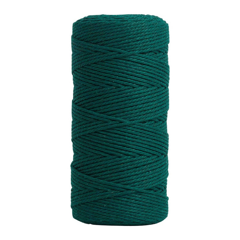 Cordón Algodón Torcido 2mm 200 Metros Para Macrame - Baúl de Ayün