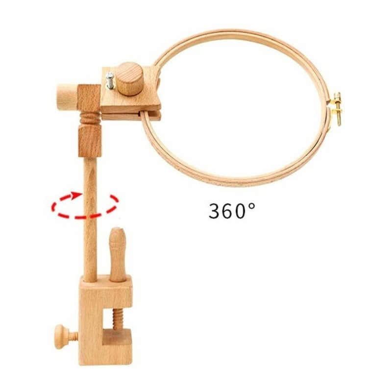 Soporte De Madera Para Bastidores De Bordado - Baúl de Ayün