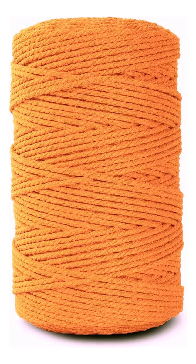 Cordón Algodón Torcido 3mm 200 Metros Para Macrame - Baúl de Ayün