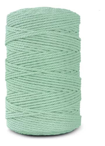 Cordón Algodón Torcido 3mm 200 Metros Para Macrame - Baúl de Ayün