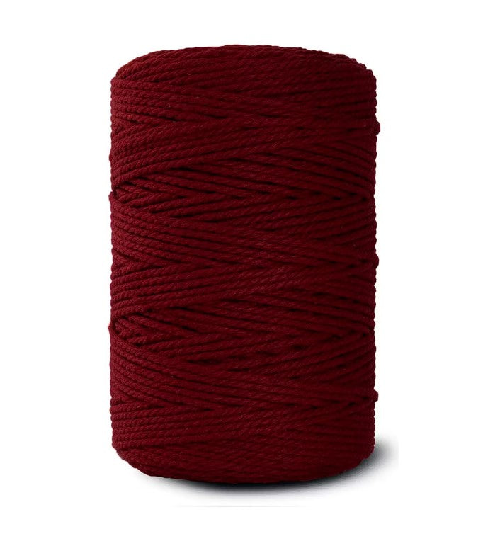 Cordón Algodón Torcido 3mm 200 Metros Para Macrame - Baúl de Ayün