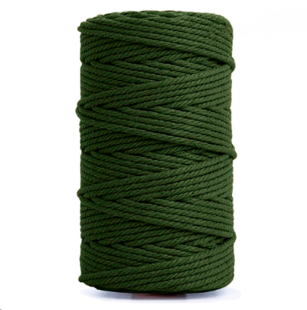 Cordón Algodón Torcido 3mm 200 Metros Para Macrame - Baúl de Ayün