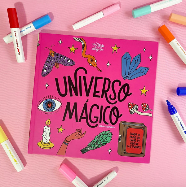 Libro para colorear Universo Mágico por Las Letras de Ángeles